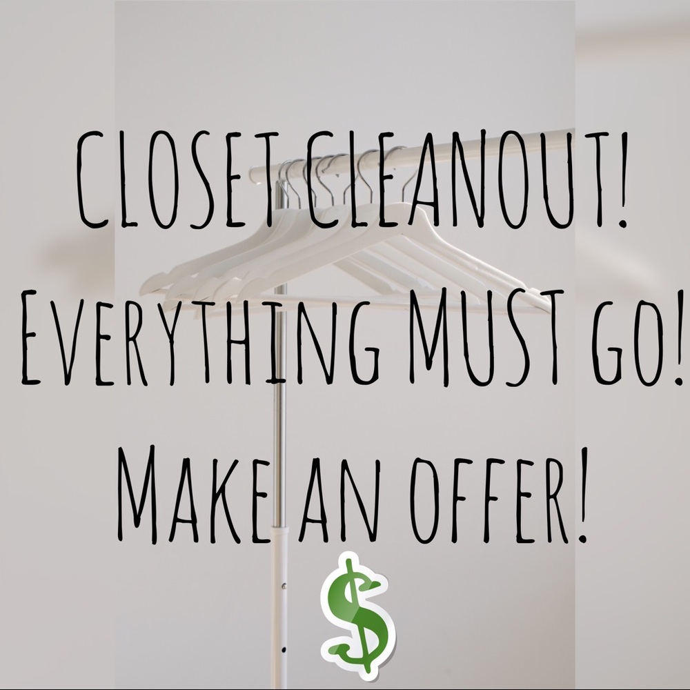 Items are nw/o tags & from pet/smoke free home.